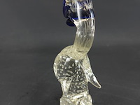 Murano?. glas sculptuur in de vorm van een zwaan - afbeelding 3 van  5