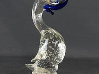 Murano?. glas sculptuur in de vorm van een zwaan - afbeelding 4 van  5