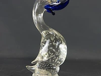 Murano?. glas sculptuur in de vorm van een zwaan - afbeelding 4 van  5