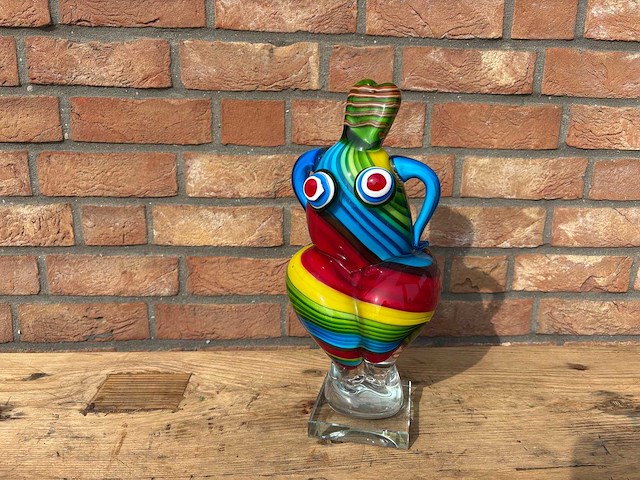 Murano stijl glas - afbeelding 1 van  2