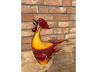 Murano stijl kip - afbeelding 2 van  2