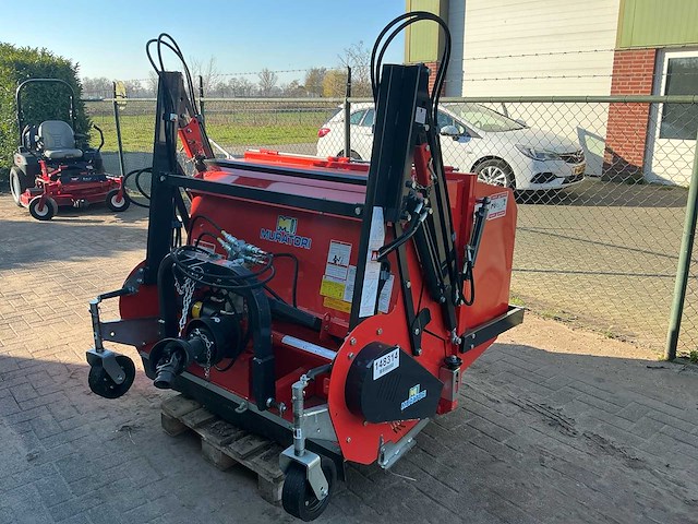 Muratori mt31rh 130 klepelmaaier met opvangbak - afbeelding 1 van  4