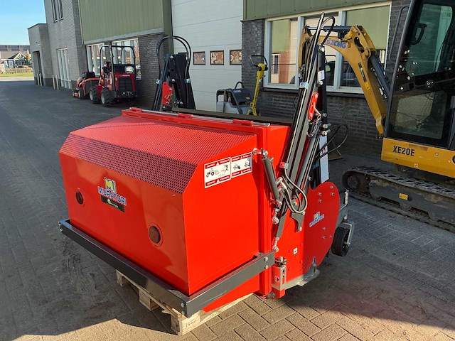 Muratori mt31rh 130 klepelmaaier met opvangbak - afbeelding 4 van  4