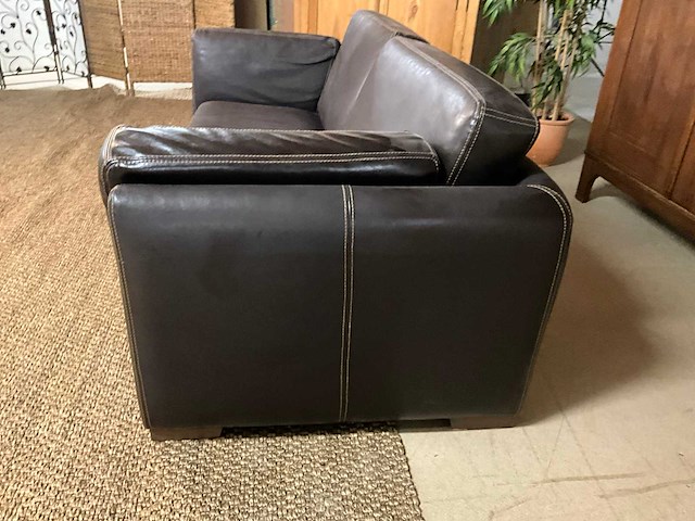 Murcia lederen bankstel - afbeelding 13 van  17