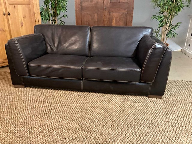 Murcia lederen bankstel - afbeelding 6 van  17