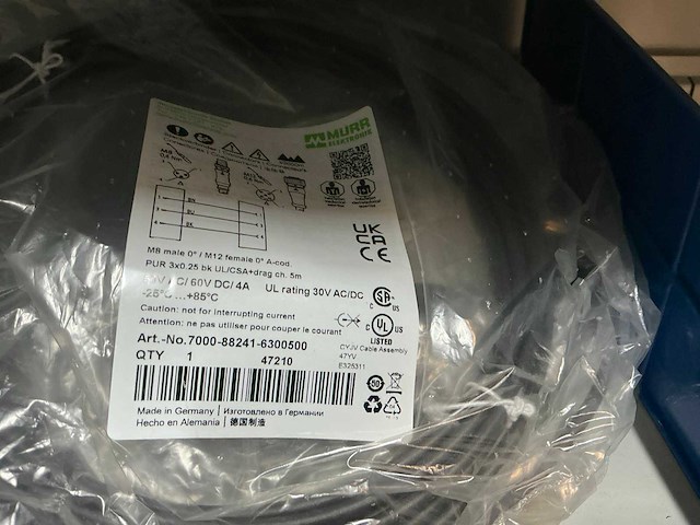 Murr elektronik partij voedingen, kabels en switches t.b.v. robotica - afbeelding 19 van  40