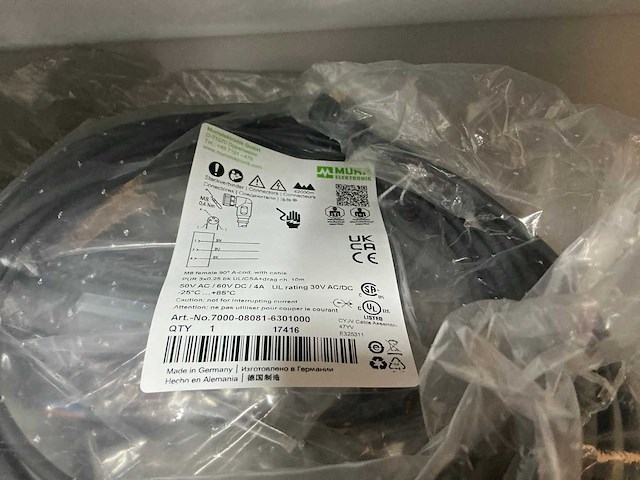 Murr elektronik partij voedingen, kabels en switches t.b.v. robotica - afbeelding 38 van  40