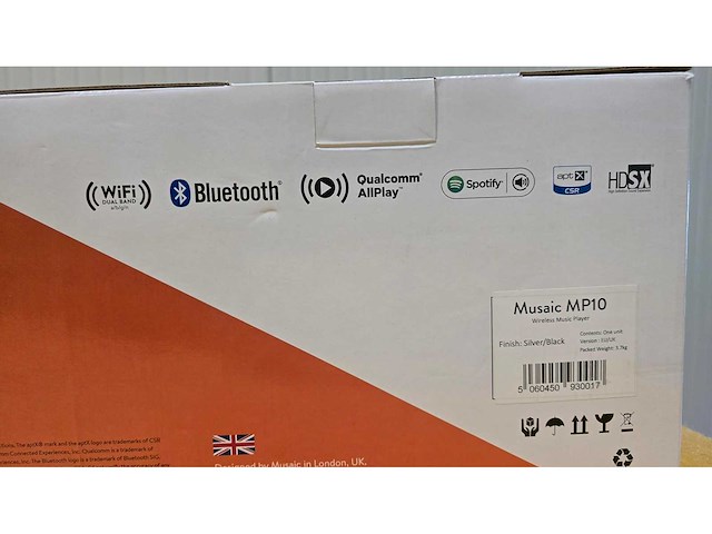 Musaic - mp10 - wireless music player - speaker (4x) - afbeelding 4 van  13