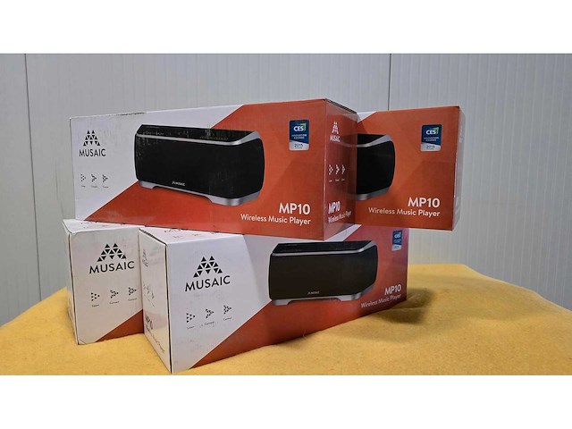 Musaic - mp10 - wireless music player - speaker (4x) - afbeelding 1 van  13