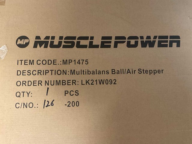 Musclepower mp1475 balanstrainer - afbeelding 6 van  8