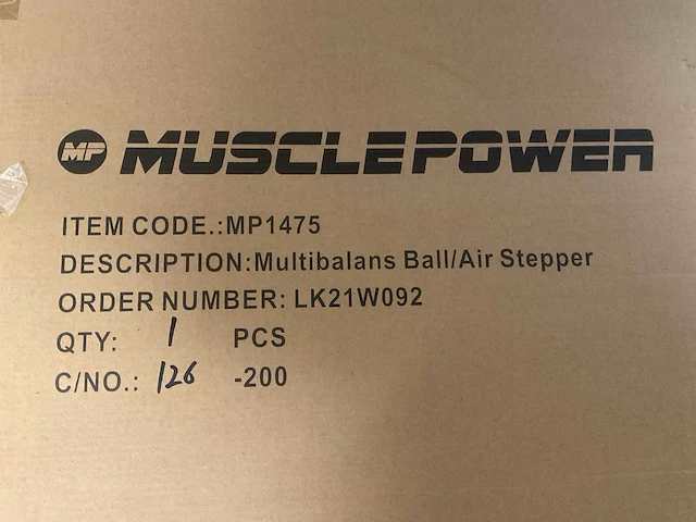 Musclepower mp1475 balanstrainer - afbeelding 6 van  8
