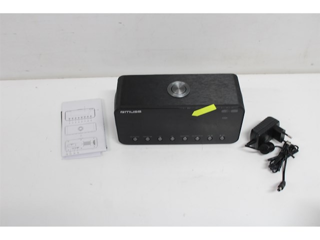 Muse klokradio dab+ fm pll bluetooth dual alarm lcdscherm - afbeelding 4 van  5