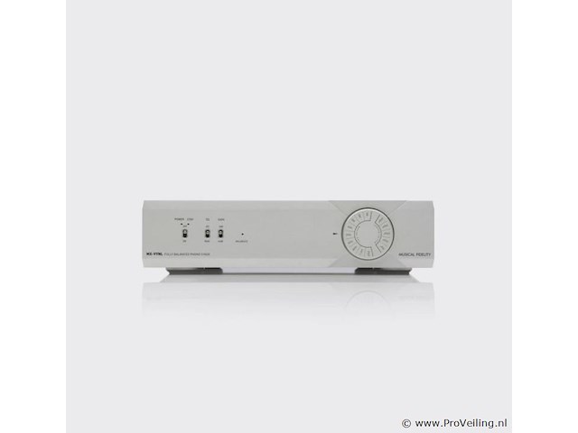 Musical fidelity mx-vyml fully balanced phono stage - afbeelding 1 van  2