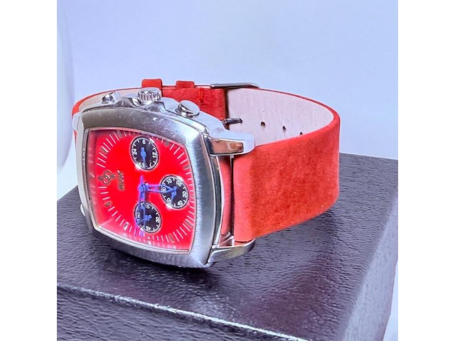 Musk chronograaf herenhorloge met nieuwe band - afbeelding 4 van  6