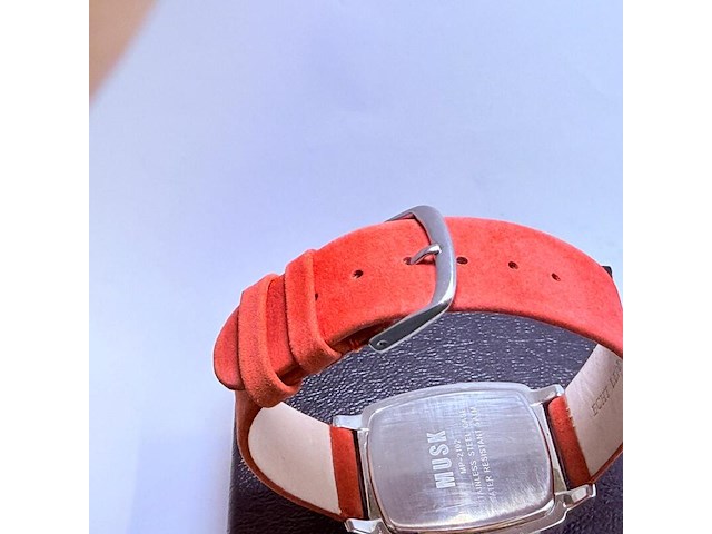 Musk chronograaf herenhorloge met nieuwe band - afbeelding 6 van  6