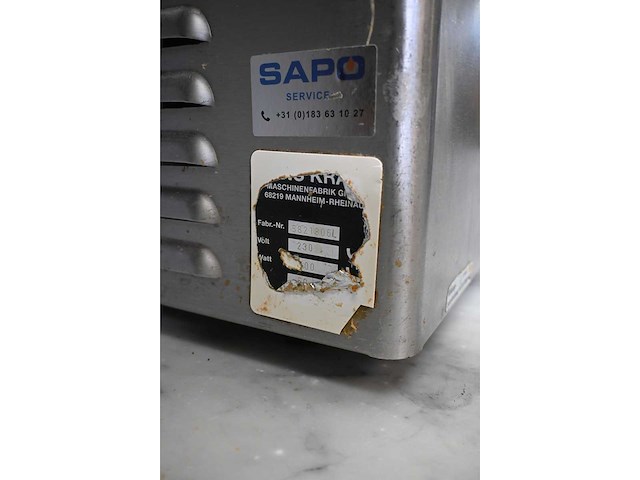 Mussana lady rvs slagroommachine - afbeelding 6 van  6
