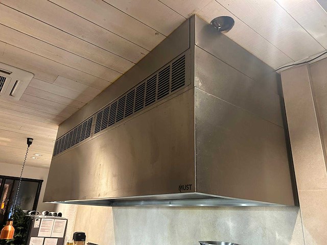 Must - rvs - afzuigkap 2500x900x750 mm - afbeelding 9 van  16