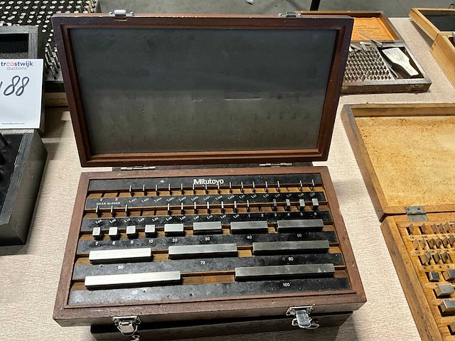 Mutitoyo rechthoek eindmatenset - afbeelding 1 van  6