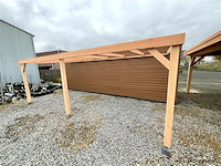 Muur carport/overkapping - afbeelding 1 van  6