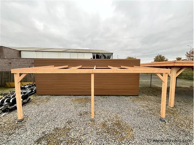 Muur carport/overkapping - afbeelding 2 van  6