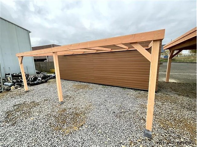 Muur carport/overkapping - afbeelding 1 van  6