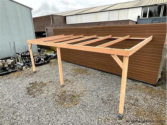 Muur carport/overkapping - afbeelding 3 van  6