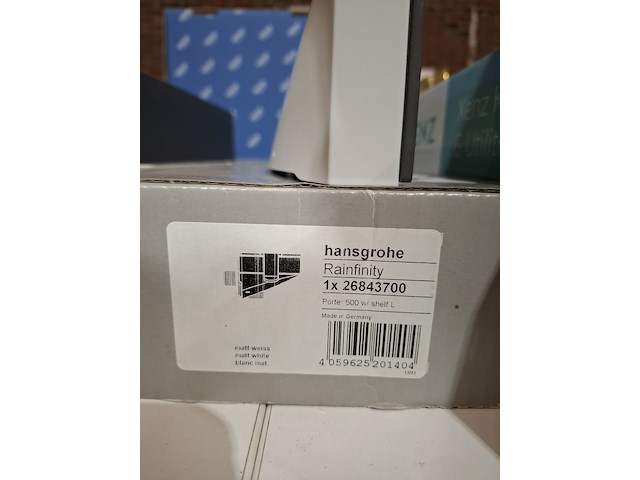 Muuraansluiting hansgrohe, rainfinity - afbeelding 5 van  5