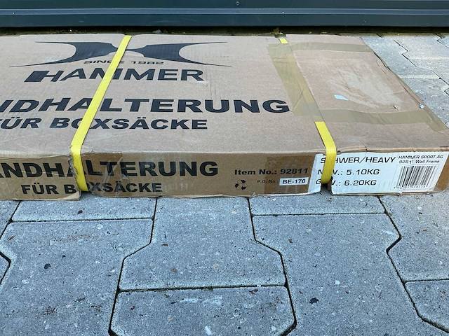 Muurbeugel voor bokszakken - vechtsport - afbeelding 7 van  10