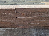 Muurblokken brown black genuanceerd (ca.224 stuks) - afbeelding 3 van  5