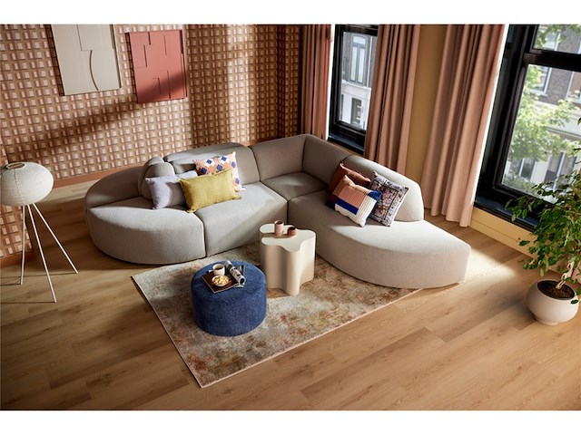 Muurdecoratie rood fsc 100% - afbeelding 2 van  5