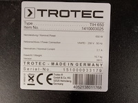 Muurdroger infrarood 230v, trotec, tih 650, 2016 - afbeelding 5 van  7