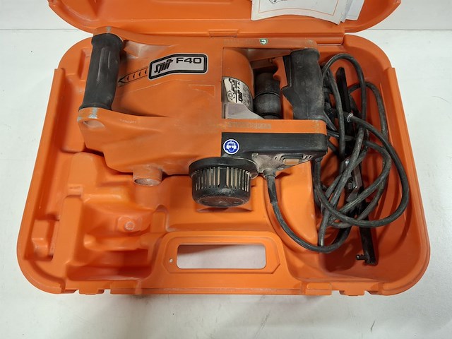 Muursleuvenfreesmachine 230v spit, f40, bouwjaar 2012 - afbeelding 2 van  8