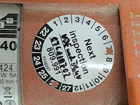 Muursleuvenfreesmachine 230v spit, f40, bouwjaar 2012 - afbeelding 8 van  8