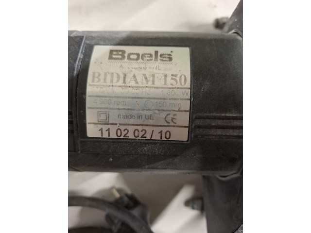 Muursleuvenzaag - 40mm - 230v, diatec, bidiam 150, 2010 - afbeelding 4 van  6