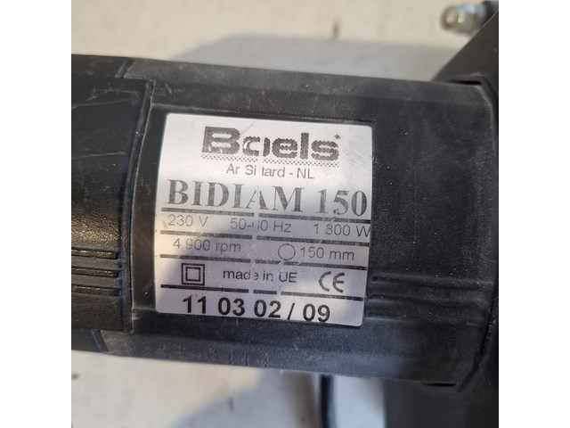 Muursleuvenzaag - 40mm - 230v diatec, bidiam 150, bouwjaar 2009 - afbeelding 6 van  6