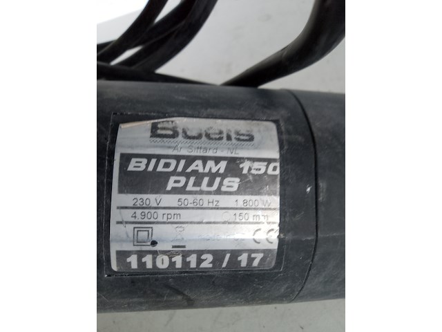 Muursleuvenzaag - 40mm - 230v mtd, sd1500, bouwjaar 2017 - afbeelding 6 van  6