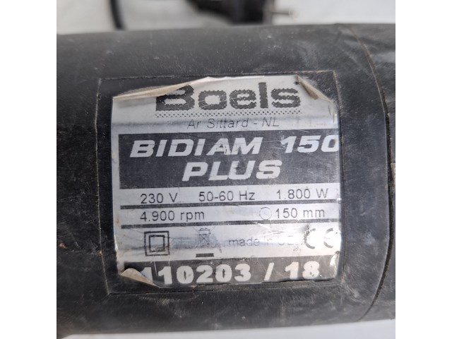 Muursleuvenzaag - 40mm - 230v mtd, sd1500, bouwjaar 2018 - afbeelding 4 van  7