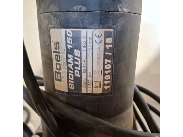 Muursleuvenzaag - 40mm - 230v mtd, sd1500, bouwjaar 2018 - afbeelding 5 van  6