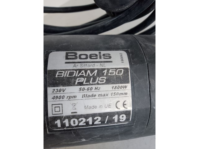 Muursleuvenzaag - 40mm - 230v mtd, sd1500, bouwjaar 2019 - afbeelding 4 van  4