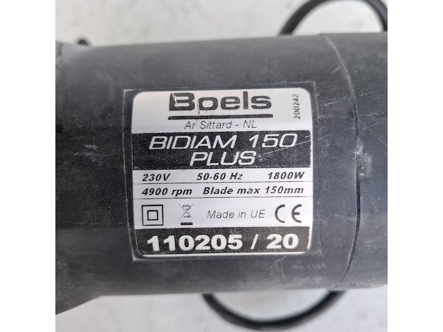 Muursleuvenzaag - 40mm - 230v mtd, sd1500, bouwjaar 2020 - afbeelding 5 van  7