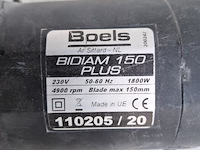 Muursleuvenzaag - 40mm - 230v mtd, sd1500, bouwjaar 2020 - afbeelding 5 van  7