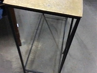 Muurtafel metaal b:81 d:32 h:77 - afbeelding 3 van  3