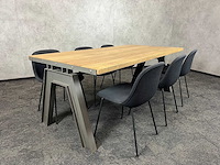 Muuto - 6p industriële vergaderopstelling 200x100 - afbeelding 1 van  18