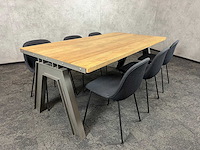 Muuto - 6p industriële vergaderopstelling 200x100 - afbeelding 2 van  18
