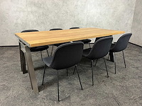 Muuto - 6p industriële vergaderopstelling 200x100 - afbeelding 5 van  18