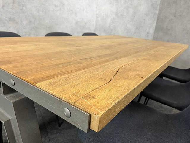 Muuto - 6p industriële vergaderopstelling 200x100 - afbeelding 8 van  18