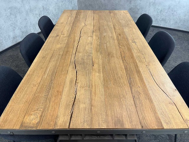 Muuto - 6p industriële vergaderopstelling 200x100 - afbeelding 9 van  18