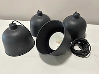 Muuto grain black 12237 plafondlamp (4x) - afbeelding 1 van  5