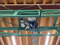 Muyen - bovenloophalkraan met 250kg vacuümheffer