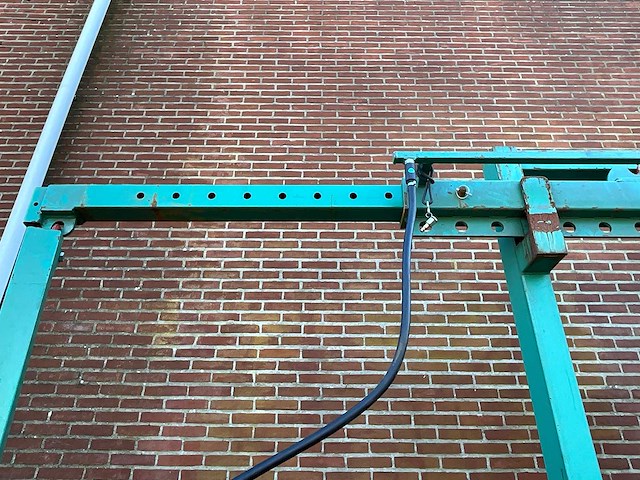 Muyen - glasinstallatieset 1000kg, max lengte 725cm - compressor, 5 verstelbare armen met 2 zuigers, 2 bokken - afbeelding 2 van  13